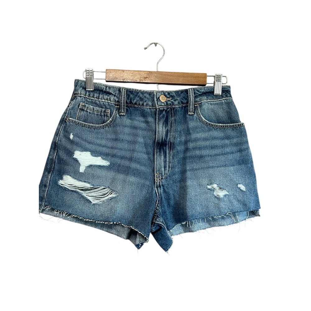 Hollister ULTRAHICH-FAISE VINTAGE‎ RELAXED MOM SHORT Size Medium